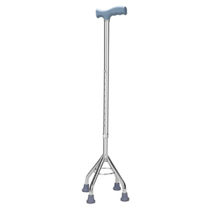 Zekang Aluminum Alloy Cane Adjustable Four Legged Walking Stick For Elderly Hiking Support - Product Image 1
