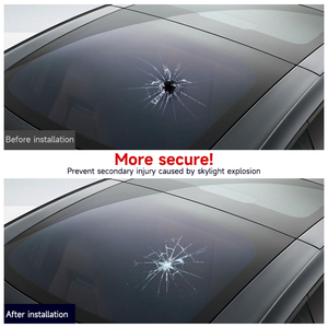 Protezione Solare per Tetto Auto Idrofobica Autorigenerante Antiesplosione ad Alto Rendimento Termico Grigia Direttamente dalla Fabbrica - Product Image 5