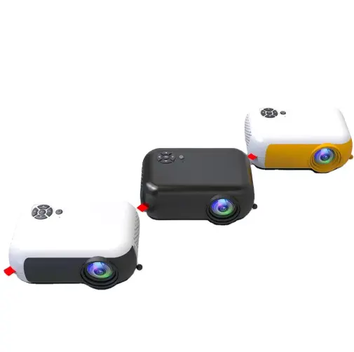 Produktbestseller Mini-LED-Projektor 1080p tragbarer intelligenter Projektor für Filme A10 luft 1080p DLP WLAN-Projektor Bildschirmfreigabe