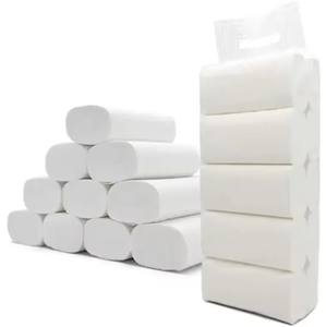 Lujo 1/2/3/4 capas suave fuerte respetuoso con el medio ambiente rollo de papel higiénico de alta calidad pulpa de madera virgen desechable lavable 5,0 - Product Image 2