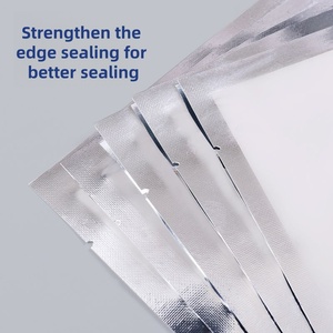 ถุงอลูมิเนียมพิม<span class=keywords><strong>พ</strong></span>์โลโก้แบบกำหนดเอง สีเงินเงา ถุงพลาสติกฟอยล์แบบซ้อนได้ สำหรับจัดระเบียบห้องครัวและตู้เก็บของ - Product Image 6