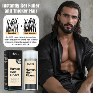 10 Farben Natürliches ungiftiges Pulver Keratin Haar aufbau Echte menschliche Fasern Haar kreide Haar verdickung Faser freie Produkt prüfung - Product Image 2