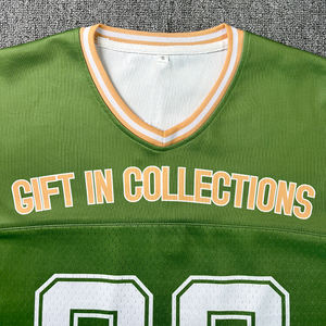 Camiseta de Fútbol Americano de Diseño Personalizado, Estilo Retro, Collage Urbano, Transpirable, de Secado Rápido, de Malla - Product Image 3