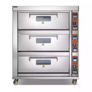 Electrique résistance pour poisson biscuit de pains a <span class=keywords><strong>pain</strong></span> Portes gaz 5 plateaux <span class=keywords><strong>four</strong></span> de cuisson quatre industriel - Product Image 4