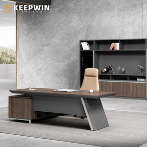 Moderno Barato Regular Ejecutivo 0ffice Escritorio Madera Estándar Empleados Negro <span class=keywords><strong>Oficina</strong></span> Recepción Escritorio - Product Image 6