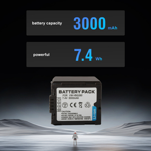 Bán buôn 3000mAh dung lượng cao VW-VBG260 Pin gói Trung Quốc nhà máy tương thích cho <span class=keywords><strong>Panasonic</strong></span> máy quay 7.4V điện áp kho - Product Image 4