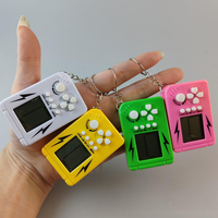 Jouets éducatifs de jeu vidéo de poche rétro tendance avec écran noir et blanc pour les fonctions musicales et vocales pour enfants