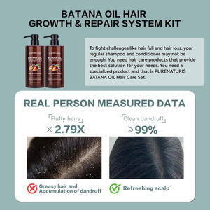 Shampooing et revitalisant à prix de gros, 100% huile de Batana naturelle, sans sulfate, croissance complète des <span class=keywords><strong>cheveux</strong></span>, anti-chute et réparation - Product Image 5