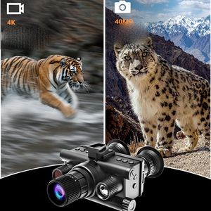 Binoculares de Visión Nocturna Infrarroja con Zoom 8X, 4K, 40MP, Montaje en Cabeza, Lente de 25mm, 600m, Batería de 6-8h, para Exteriores, OEM de Fábrica - Product Image 4
