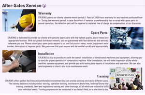 Mesin pengangkat seluler pemasangan truk 12 Ton, peralatan angkat dengan maks 30.5M. Tinggi pengangkatan - Product Image 5