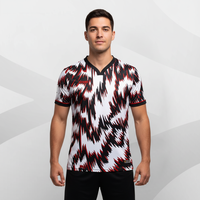 Maillot de football rétro personnalisé HOSTARON en polyester, respirant, col classique, style streetwear vintage.