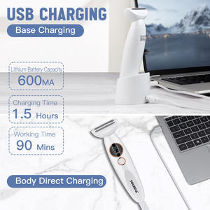 SOLIMPIA <span class=keywords><strong>Rasoir</strong></span> électrique 5 en 1 <span class=keywords><strong>pour</strong></span> femmes <span class=keywords><strong>pour</strong></span> l'épilation du corps, du visage, du <span class=keywords><strong>nez</strong></span>, des jambes, <span class=keywords><strong>rasoir</strong></span> électrique <span class=keywords><strong>pour</strong></span> femmes, épilateur - Product Image 4