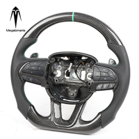 Volant de course LED en fibre de carbone pour Dodge Charger Challenger SRT 2015+