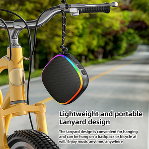 Rockmia 6W EBS-309 Neuer Mini Tragbarer Magnetlautsprecher mit RGB-Licht, Wasserdicht IPX4, für PC-Gaming und Mobiltelefone - Product Image 5