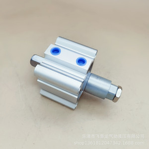 Cilindro Neumático Cq2kb 63-50 Xc8, Cuerpo de Aluminio, Cilindro Estándar General con Varilla Hexagonal Antirrotación - Product Image 1