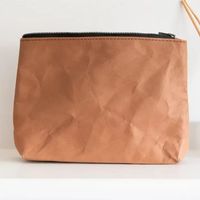 Sac cosmétique imperméable de bonne qualité ECOGREEN avec logo personnalisable, porte-pinceaux de maquillage, sac à fermeture éclair, taille moyenne