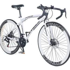 Дорожный велосипед 25C из углеродистой стали по низкой цене, дорожный велосипед из углеродистой стали