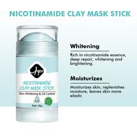 Vente en gros Marque privée Nettoyage du visage à l'avocat Soins de la peau à la niacinamide Masque à l'argile verte Masque en bâton 30g