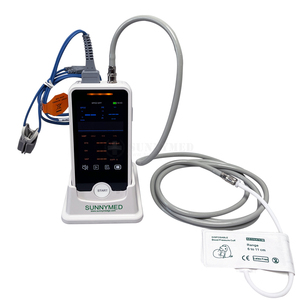 ossimetro portatile con Monitor fisiologico multifunzione veterinario per saturazione dell'ossimetro Pet NIBP PR TEMP vitale - Product Image 1