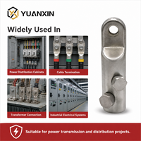Connecteur à boulon BLMT en alliage d'aluminium fiable pour câbles électriques, fabriqué en Chine, sans finition de surface