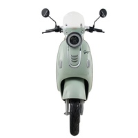 Penjualan Panas Skuter Listrik Saige Cappuccino Baterai Lithium Lepas Pasang Jarak Tempuh 40-80KM Waktu Pengisian 4-6 Jam NFC Unlock Legal di Uni Eropa E-Moped Kota