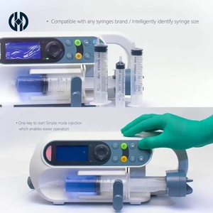 Multi-Level <strong>Alarm</strong> Volume Syringe Pump with <strong>Sound</strong> Light Voice Alerts Injection Pump for Veterinary - Product Image 5
