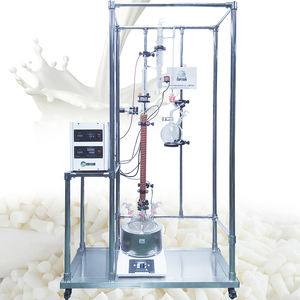 Destilación de vidrio de borosilicato alto esférico de laboratorio, Control de agitación magnética, Motor de CC sin escobillas, calefacción eléctrica - Product Image 3