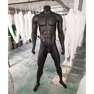 Maniquí deportivo masculino <span class=keywords><strong>musculoso</strong></span> sin cara de alta calidad, modelo de cuerpo completo para hombres a la venta - Product Image 6