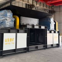 Déchiqueteuse automatique de fûts en acier à haute productivité avec moteur et engrenages pour le traitement des alliages/aluminium