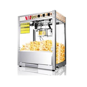 Mewah komersial listrik snack peralatan mesin popcorn