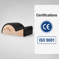 Correcteur de colonne vertébrale Pilates Step Barrel pour studio de yoga, salle de sport à domicile, mobilité de la colonne vertébrale et entraînement de la posture