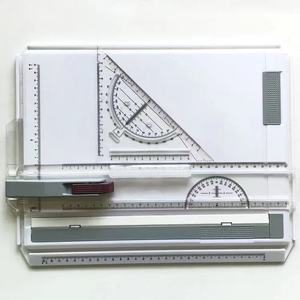 Mesa de dibujo de material plástico y plástico tipo A3 para aula de profesores con <span class=keywords><strong>regla</strong></span> transparente movimiento paralelo y ángulo ajustable - Product Image 6