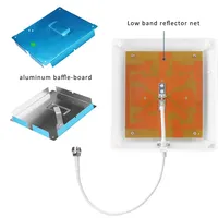 Antena Panel Datar Terarah 806-2500MHz untuk Pemasangan di Dinding Dalam Ruangan, Antena Panel Terarah LTE 4G 5G Gain Tinggi