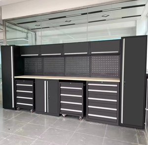 Banc de travail modulaire professionnel robuste, capacité de charge de 300 kg, garantie de 5 ans, garages OEM, armoires à outils multifonctionnelles - Product Image 4