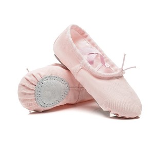 Zapatillas de Ballet de Lona para Niñas, Zapatillas de Danza (para Niñas Pequeñas/Niñas Grandes/Mujeres) - Product Image 1