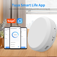 Gateway Inteligente Tuya ZigBee para Hogar, Hub WiFi con Material de PC, Control por Aplicación, 10A Máx., Multimodo, para Uso en Hoteles