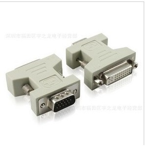 Dvi To Vga <b>Adapter</b> Dvi 24+5 Female To Vga Male Converter For Computer Monitor Connection - Product Image 1