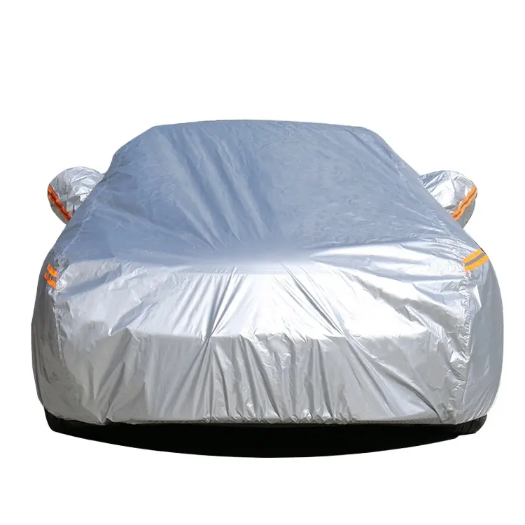 غطاء سيارة من البوليستر المقاوم للماء 190T للسيارات غطاء نسيج كامل للسيارات