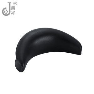 หมอนรองศีรษะแชมพูสีดำทำจากซิลิโคน,หมอนรองคอพร้อมถ้วยดูดสำหรับสระผมอุปกรณ์เสริมสำหรับช่างทำผมอ่างล้างจาน - Product Image 1