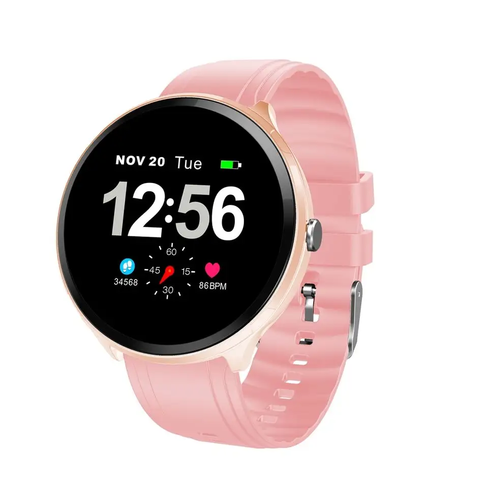 Prezzo competitivo personalizzato all'ingrosso M1 B12 pompa ad aria pressione sanguigna Active2 joy Playstore Kid Smart Watch Round