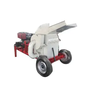 Removable wood sawdust crusher machine / wood crusher grind / wood crushing machine