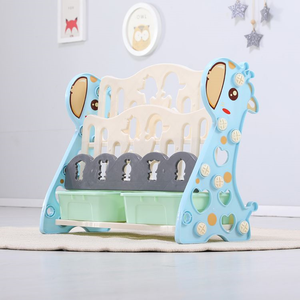 Estantería <span class=keywords><strong>Infantil</strong></span> Moderna Ajustable y Multifuncional para Guardería, Librería Extensible de Plástico para Sala de Estar, Estantería para Niños - Product Image 3