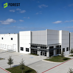 Atelier préfabriqué en structure d'acier, immeuble d'appartements, charpente rigide à longue portée, entretien facile, gestion des stocks - Product Image 1