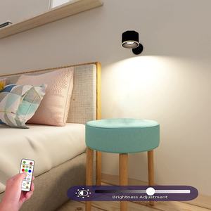 Lámpara de Pared Inalámbrica Recargable con Batería, Luz Decorativa para Cuadros, Giratoria, con Cambio de Colores RGB, para Gabinetes - Product Image 4