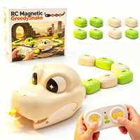 Juguete de Serpiente Glotona con Control Remoto Sam Toys, Juguete Eléctrico RC Recargable Magnético, Interactivo, Educativo, Set de Aprendizaje para Niños
