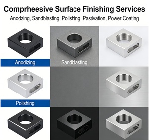 Piezas Metálicas de Mecanizado CNC Personalizadas, Técnicas de Fresado de Alta Gama para Cajas de Aluminio Anodizado y Acero Inoxidable, Perforación por Electroerosión por Hilo, Hierro - Product Image 4