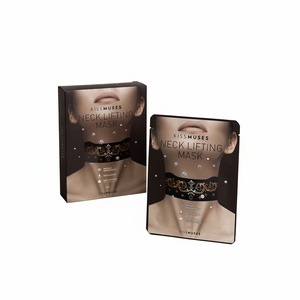 แผ่นมาส์กคอ KISSMUSES สำหรับเดินทาง ผลิตจากผ้าฝ้าย ช่วยยกกระชับผิว บำรุงผิวหน้าและผิวกาย ลดเลือนริ้วรอย เหมาะสำหรับทุกสภาพผิว - Product Image 2