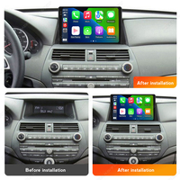 MEKEDE MS 8 + 128G Android 11 2din android pour Honda Accord 2008-2012 GPS Car-play 360 caméra contrôle vocal lecteur dvd voiture audio