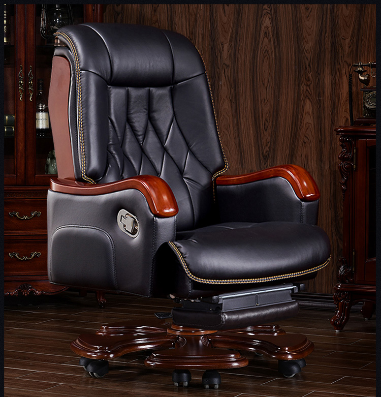 Nero + Vera Pelle + Poggiapiedi