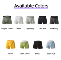 KJ2015 Boxer de sport en coton pour homme, longueur allongée, haute qualité, tendance mode, en stock, sous-vêtements pour homme, logo personnalisé, ODE OEM
